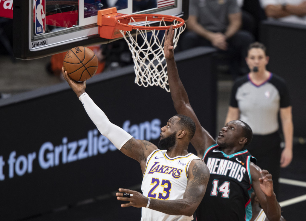 Memphis Grizzlies vs Los Angeles Lakers Streaming gratuito online Link 7