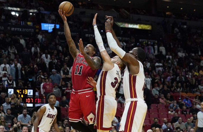 Butler 24+8 Herro 23+5 DeRozan 37 puntos, los Bulls vencen a los Heat en su primer show
