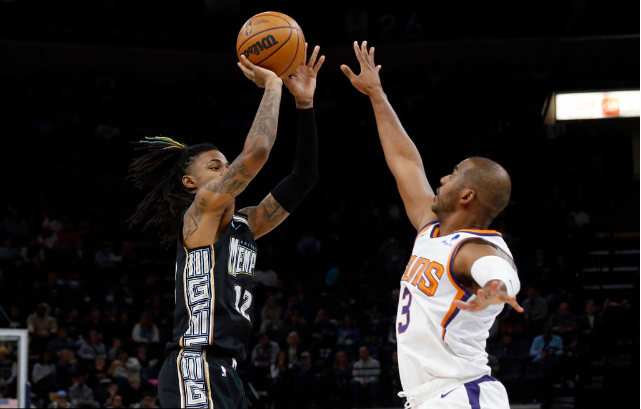 Los jugadores de los Suns 8 capturan a los Grizzlies en dobles para poner fin a la racha de 3 derrotas consecutivas